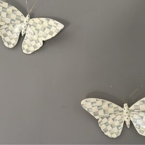 Set of 2 Mackenzie Childs Butterflies